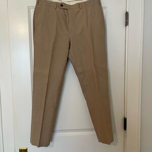 Brooks Brothers Regent Khaki Dress Pants Men’s 35x30 Classic Flat Front Chinos